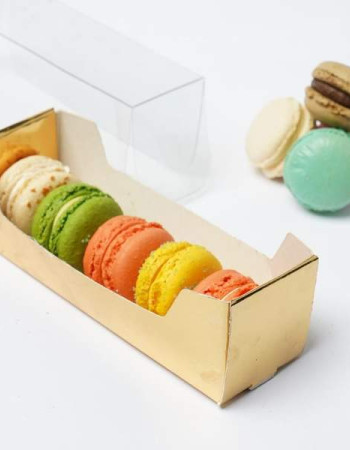 Boite macarons 5 pièces