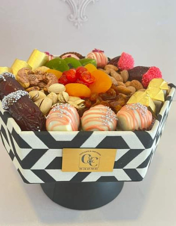 Coupe losange sur pied central