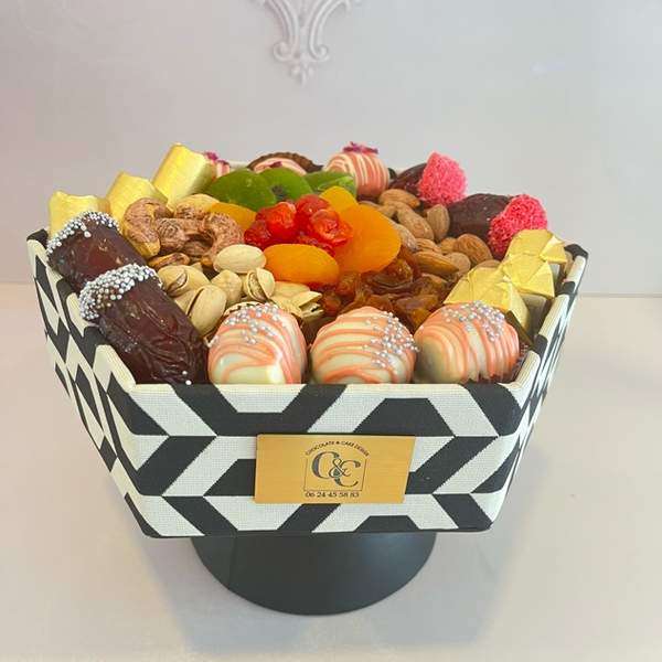 Coupe losange sur pied central