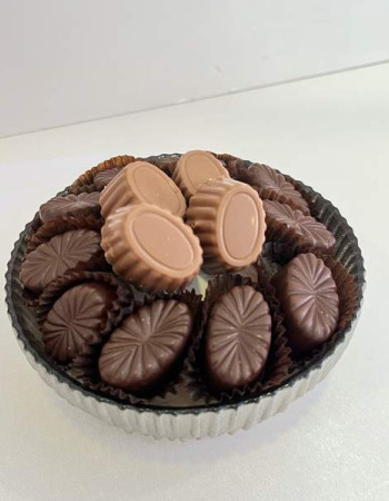 Bol ciselé chocolat sans sucre