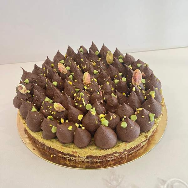 Brownies Kunafa pistache 4/5 personnes