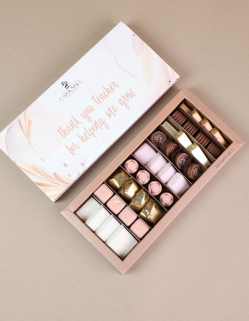 500g - ANG - Cadeau Maitresse - Plateau chocolat