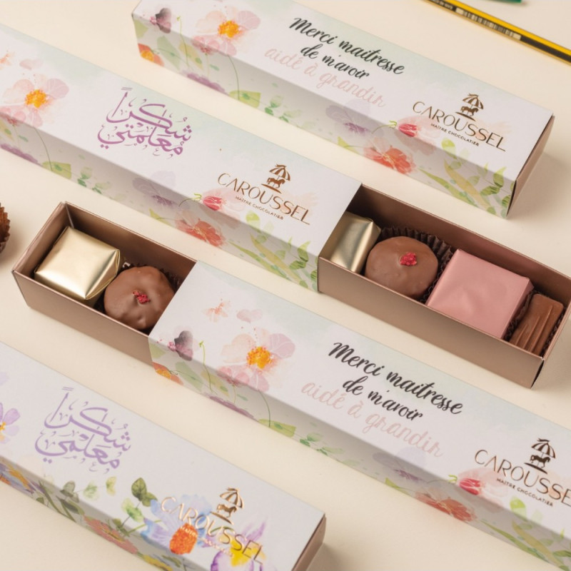 150g - FR-Cadeau Maitresse-Plateau Chocolat