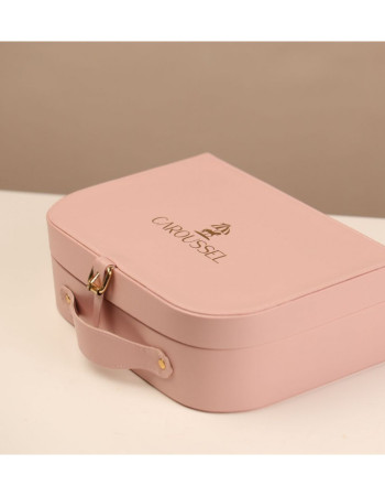 Valise chocolat - Bébé fille