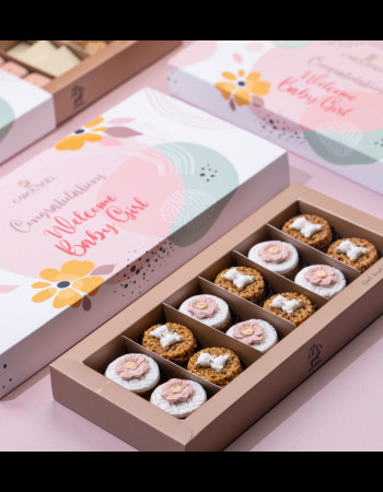 Welcome baby Girl 2 - Plateau Sellou décoré