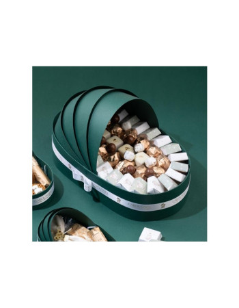 Couffin Chocolat - Vert Emeraude Moyen