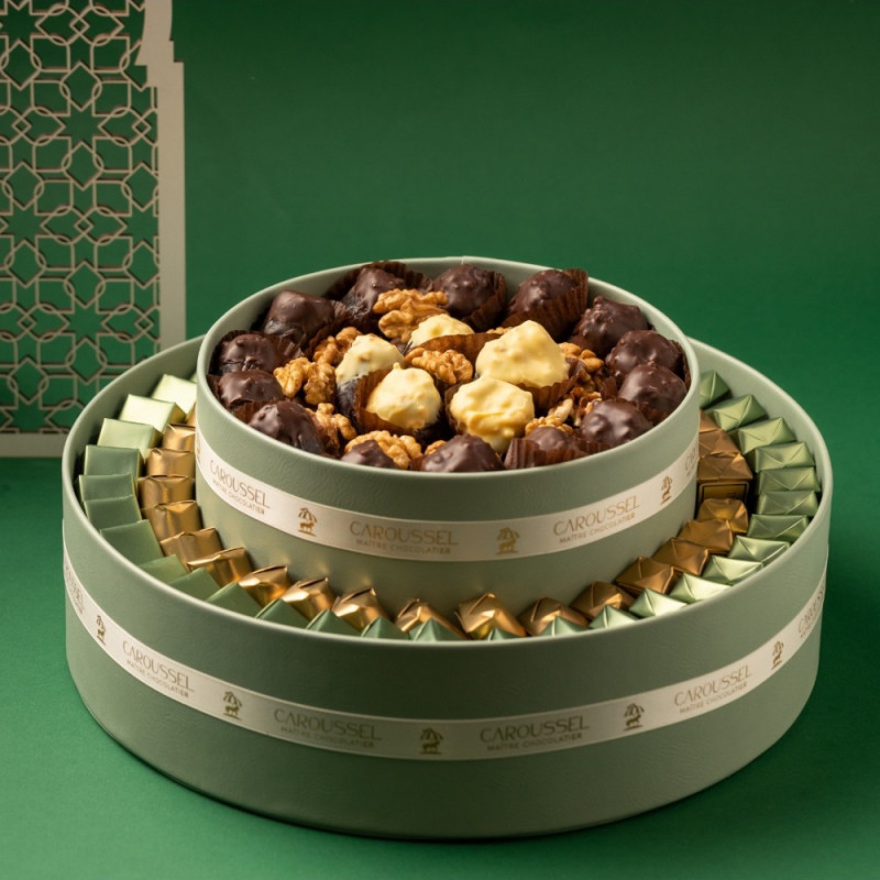 Tayfour 2 étages Dattes et chocolat