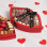 Big Kiss garni de chocolat - Cadeau saint-valentin