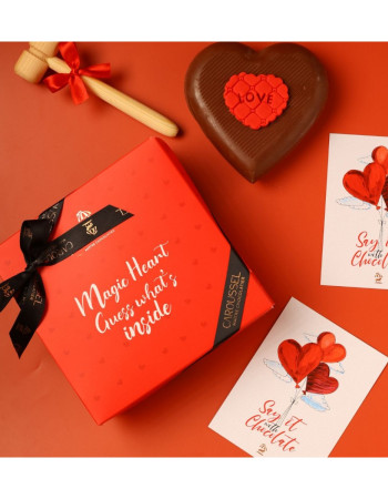 Cœur chocolat à casser