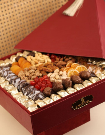 Coffret Pyramidale VIP - Fakia et chocolat