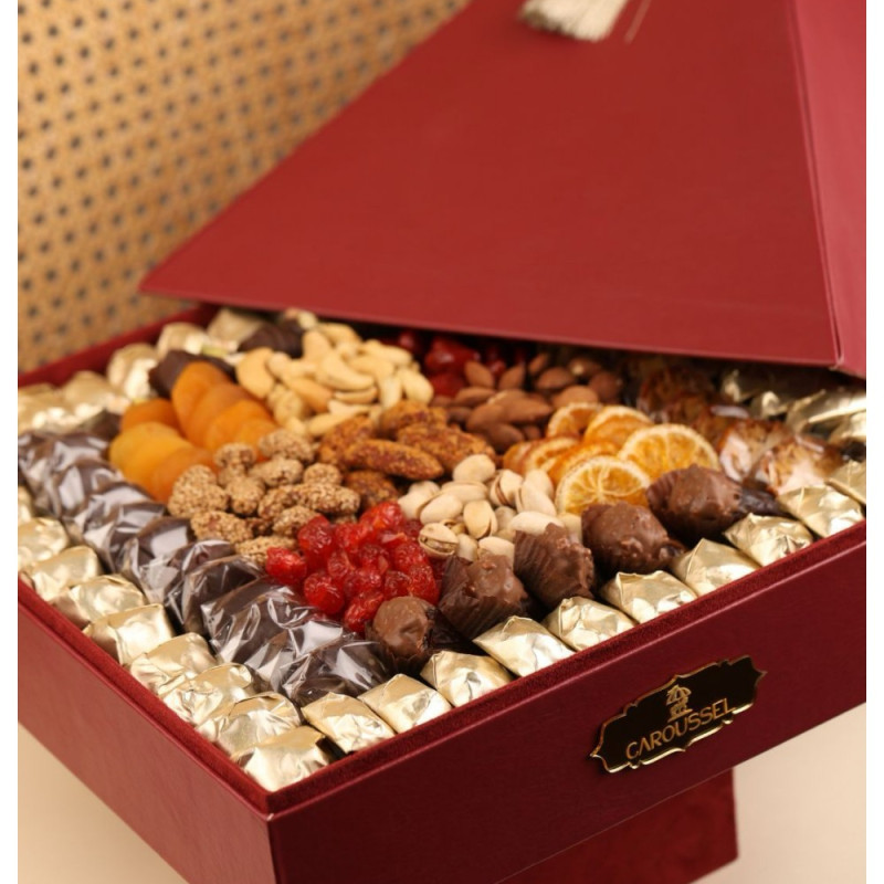 Coffret Pyramidale VIP - Fakia et chocolat