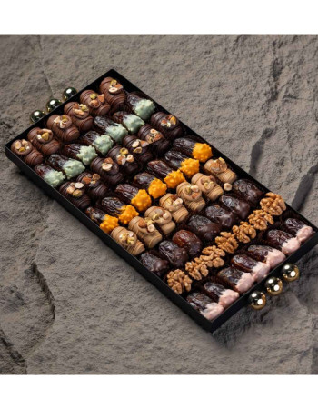 Plateau noir VIP - Dattes prestiges