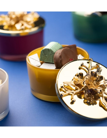 Boite à bijoux garnie de chocolat