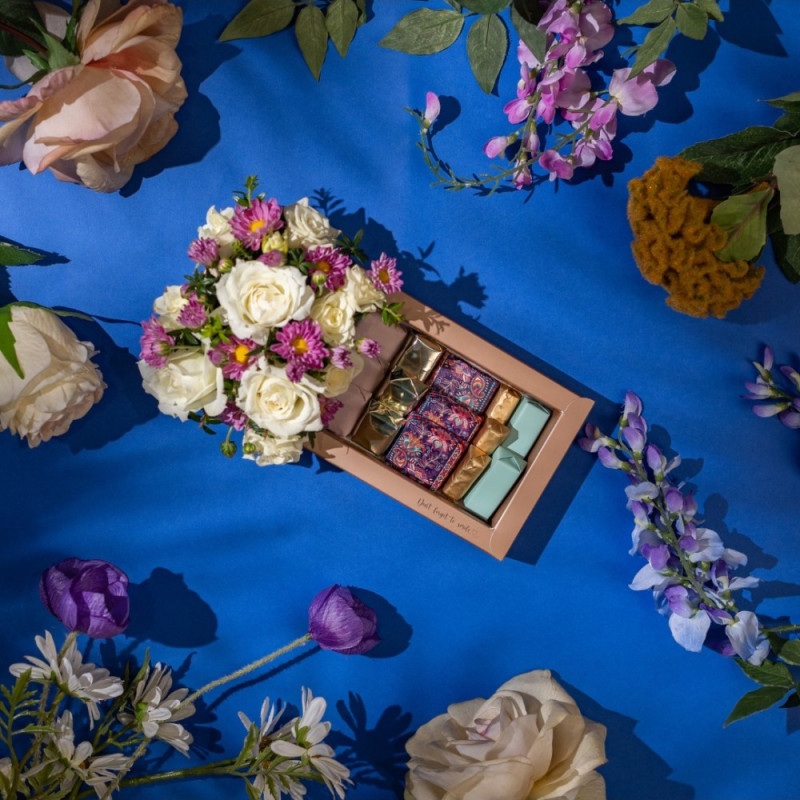 Plateau Chocolats & Fleurs - PF
