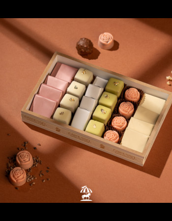 Plateau chocolat - Bois Blanc