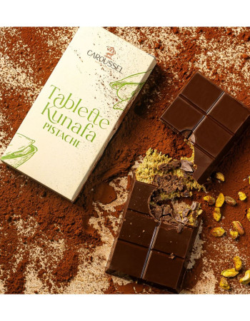 Tablette Kunafa pistache chocolat - XL