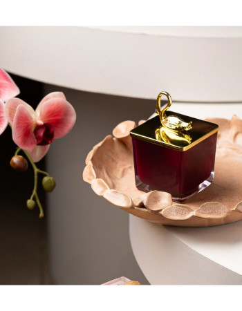 Bonbonnière Cygne chocolat - Burgundy