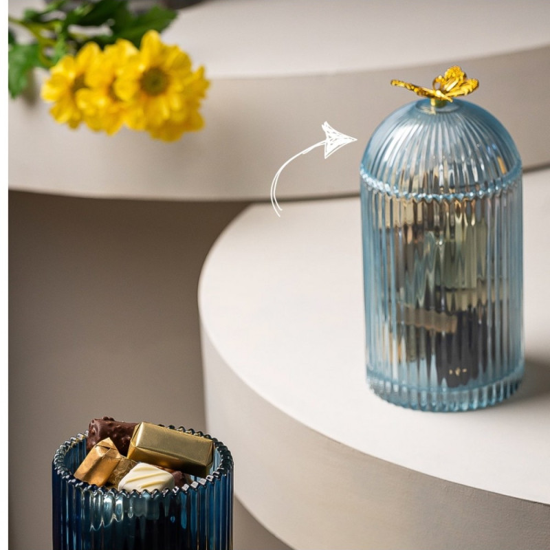 Bonbonnière Papillon chocolat - Tiffany