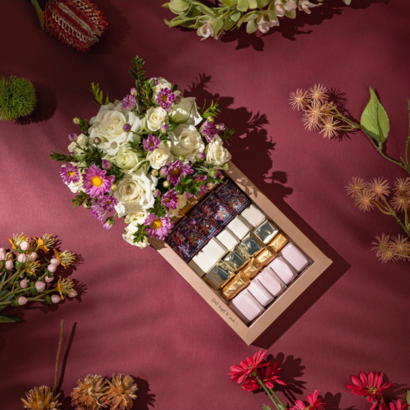 Plateau Chocolats & Fleurs - GF