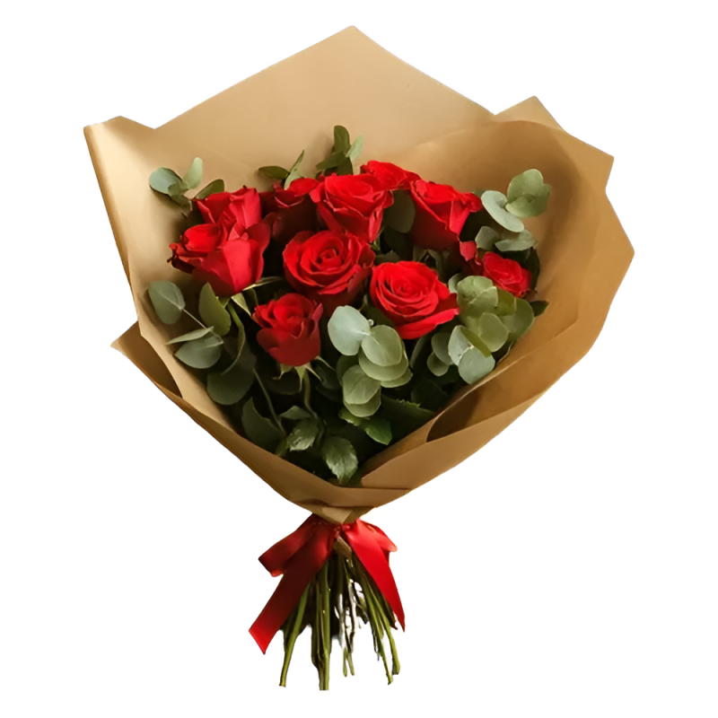 10 Roses Rouges – Pour Dire un Mot d’Amour