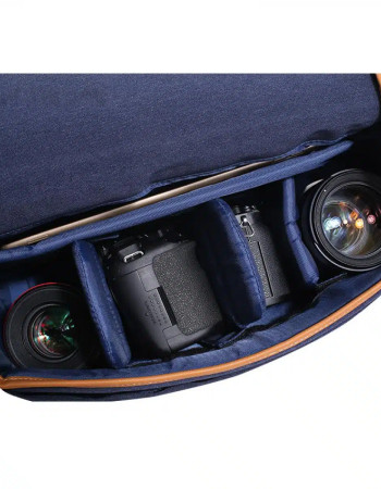 K&F Concept Sac Bandoulière 10L –  Bleu Urban Wander 04 K&F Concept Sac Bandoulière 10L –  Bleu Urban Wander 04