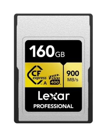 Lexar 320GB Professional CFexpress Type A card Gold Lexar 320GB Professional CFexpress Type A card Gold