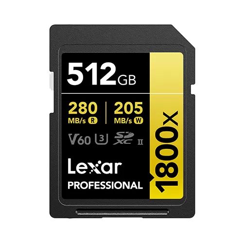 Lexar 512GB SILVER PLUS UHS-I SDXC
