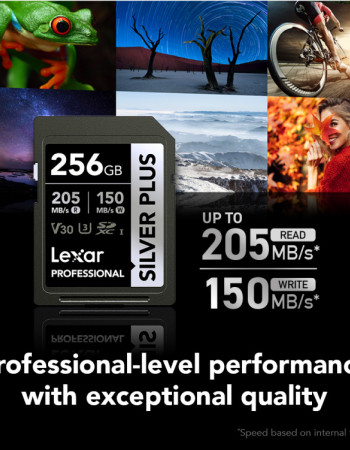 Lexar 256GB SILVER PLUS UHS-I SDXC Lexar 256GB SILVER PLUS UHS-I SDXC
