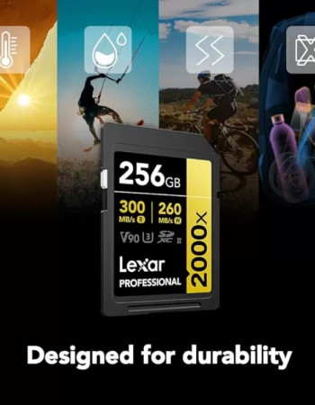 Lexar 128GB V90 Professional 2000x UHS-II SDXC Lexar 128GB V90 Professional 2000x UHS-II SDXC