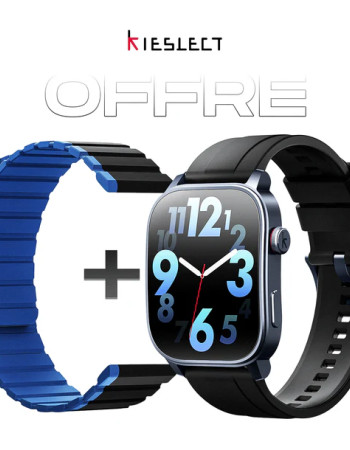 Kieslect Smart Calling Watch Ks 3 GPS Positioning 5ATM Waterproof + (Bracelet Offert)