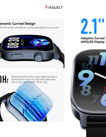 Kieslect Smart Calling Watch Ks 3 GPS Positioning 5ATM Waterproof + (Bracelet Offert)