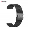 Bracelets Milanaise en Acier Inoxydable Noir Bracelets Milanaise en Acier Inoxydable Noir