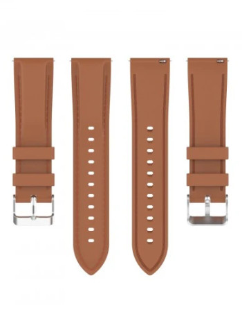 BRACELET SILICONE MARRON