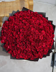 Bouquet roses rouge