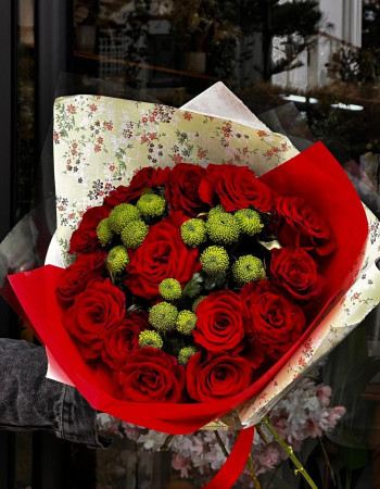Bouquet Roses Rouge Morocco