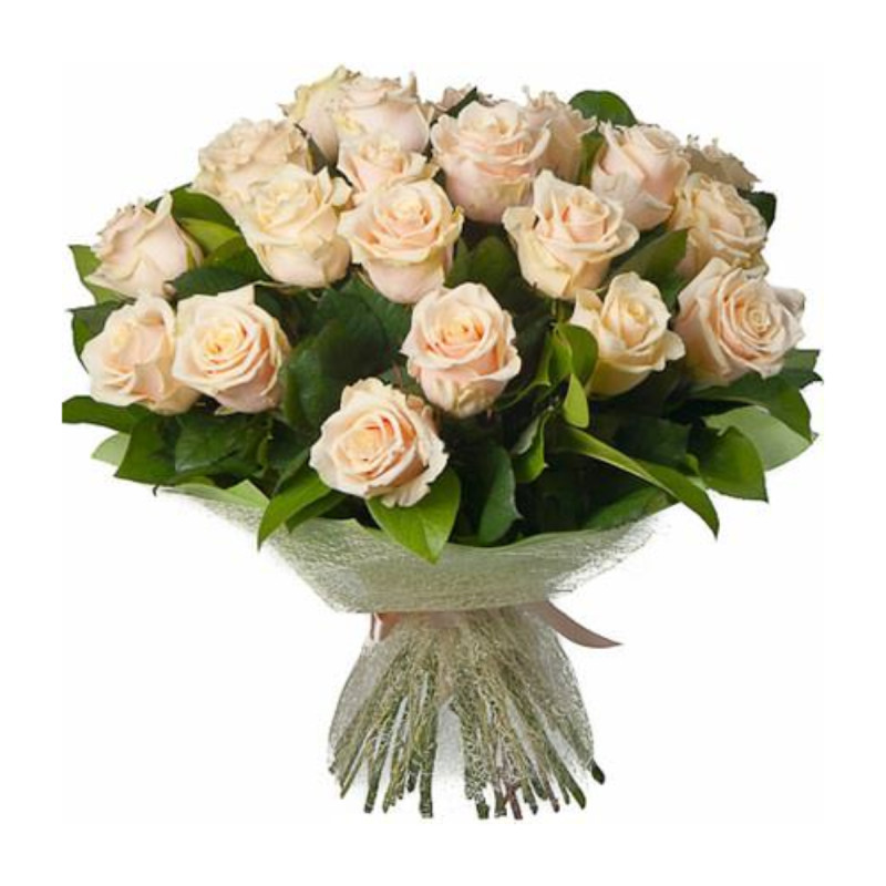 Bouquet Roses Saumon Bouquet Roses Saumon