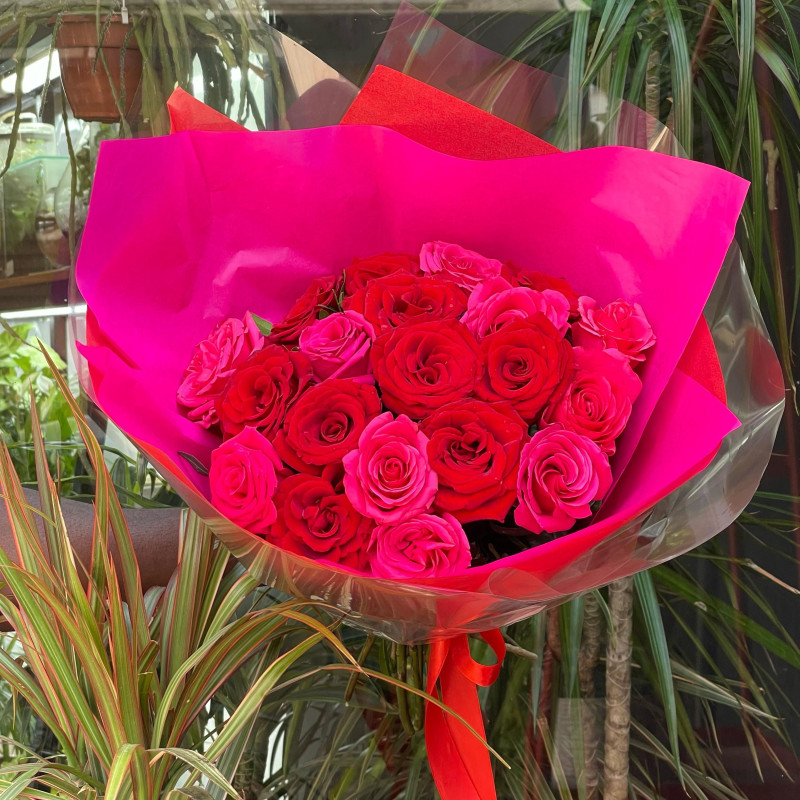 Bouquet Cœur de Roses