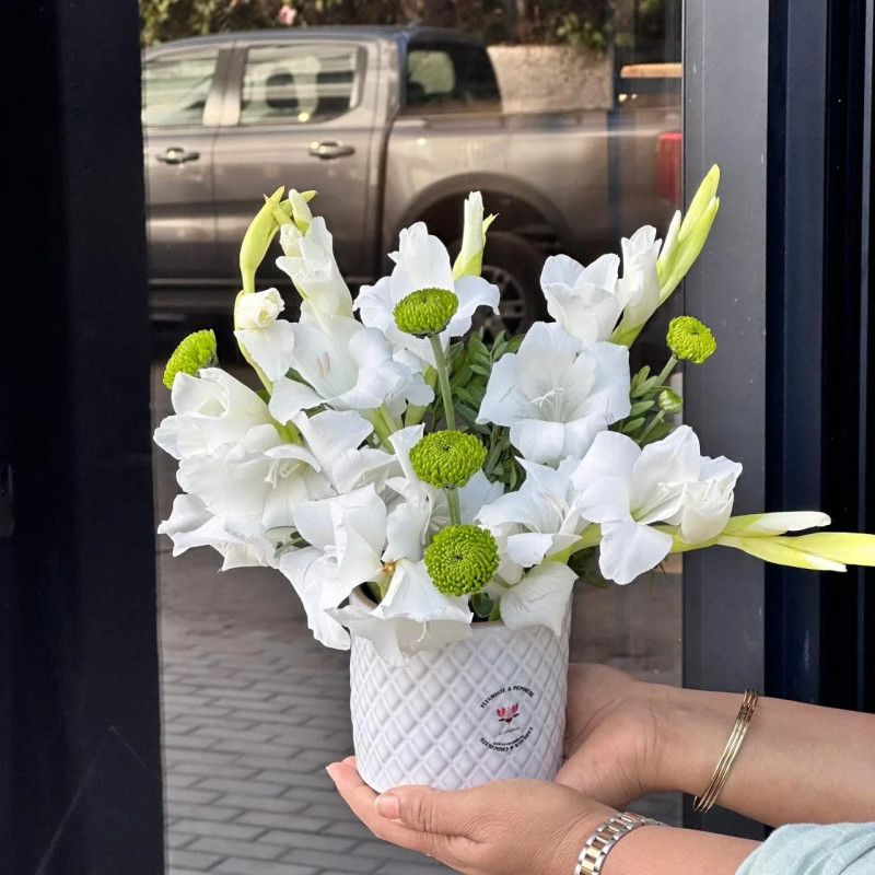 White Clarity Arrangement