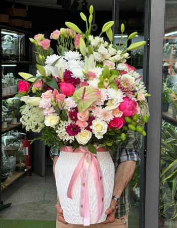 Composition de fleurs Luxu