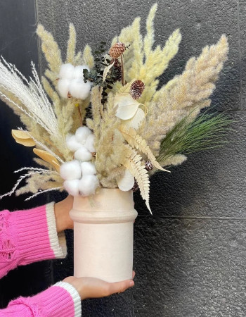 Composition séchée nude