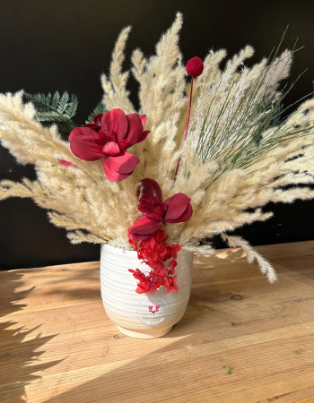 Fleur Séchée de Dentelle