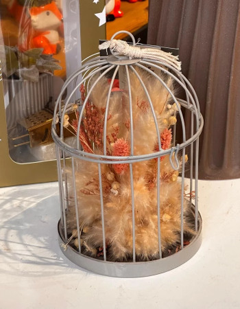 Cage Argentée Séché