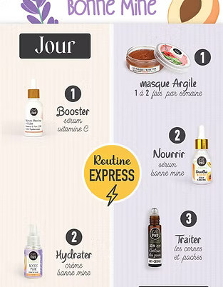 Routine BONNE MINE pour teint Terne et Fatigué