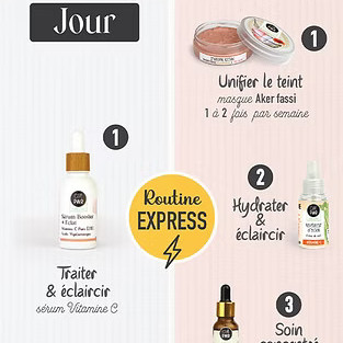 Routine ECLAT / ANTI-TACHE et Hyperpigmentation Routine ECLAT / ANTI-TACHE et Hyperpigmentation
