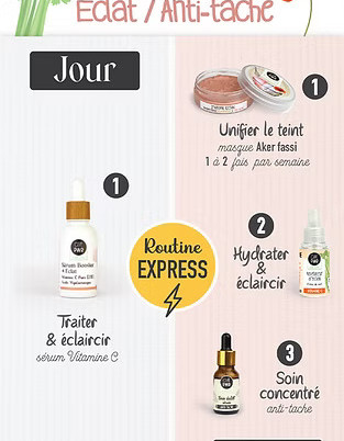 Routine ECLAT / ANTI-TACHE et Hyperpigmentation