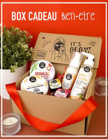 BOX CADEAU / Coffrets de Soins Cosmétiques Naturels pour Fêtes et Anniversaires