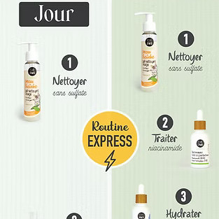 Routine PEAU GRASSE pour réguler efficacement l'excès de Sébum Routine PEAU GRASSE pour réguler efficacement l'excès de Sébum