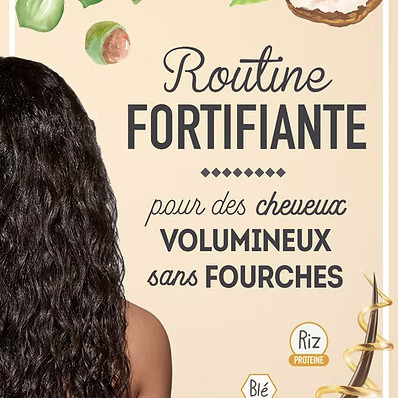 ROUTINE FORTIFIANTE pour des Cheveux en Volume et sans Fourches ROUTINE FORTIFIANTE pour des Cheveux en Volume et sans Fourches